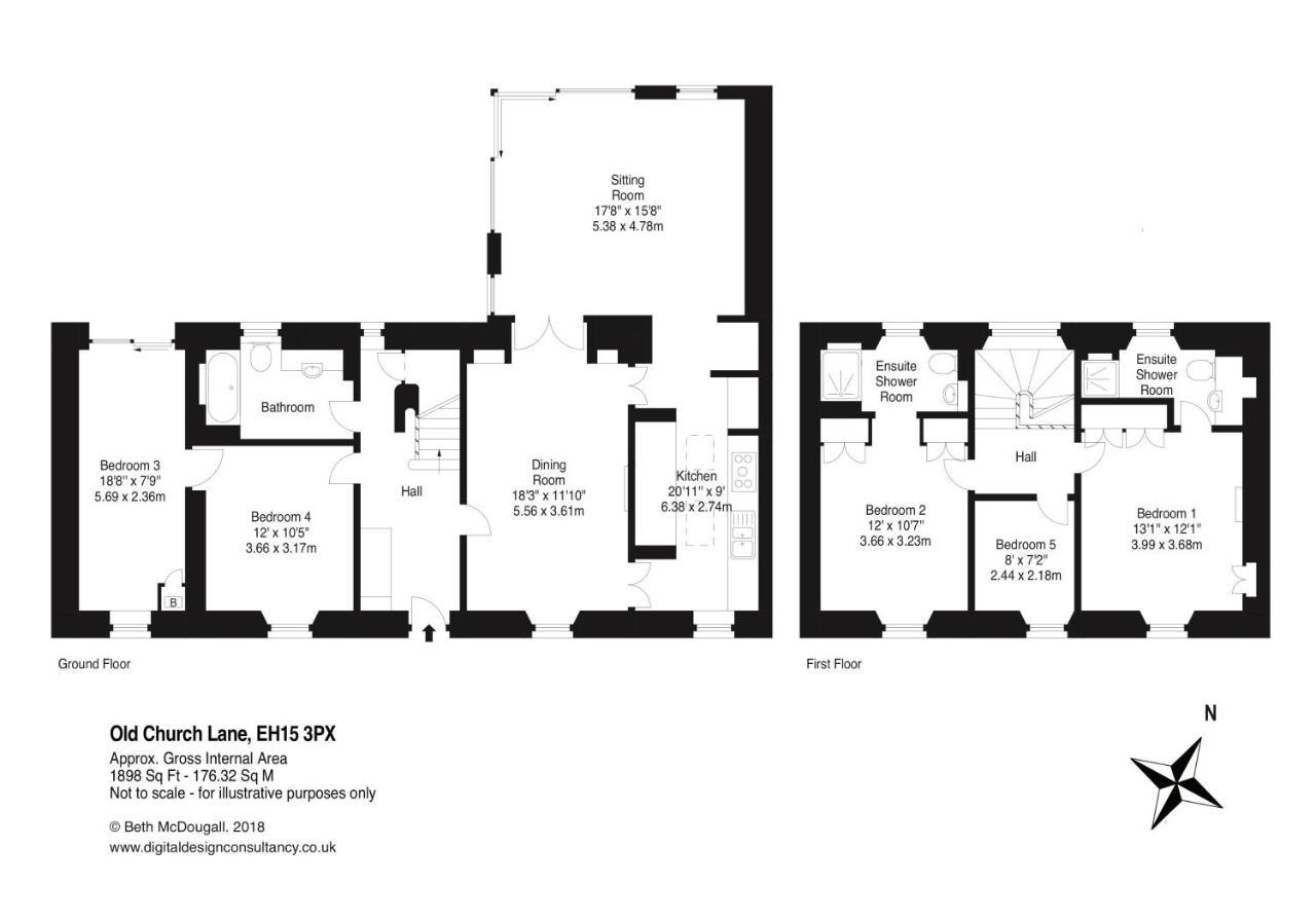 The Lochside House Residence EDI Exterior foto